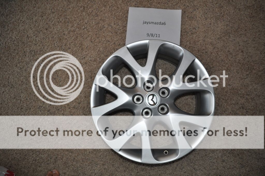 18" Mazda6 OEM Rims + TPMS + Center Caps + Lug Nuts Page 2 Mazda 6